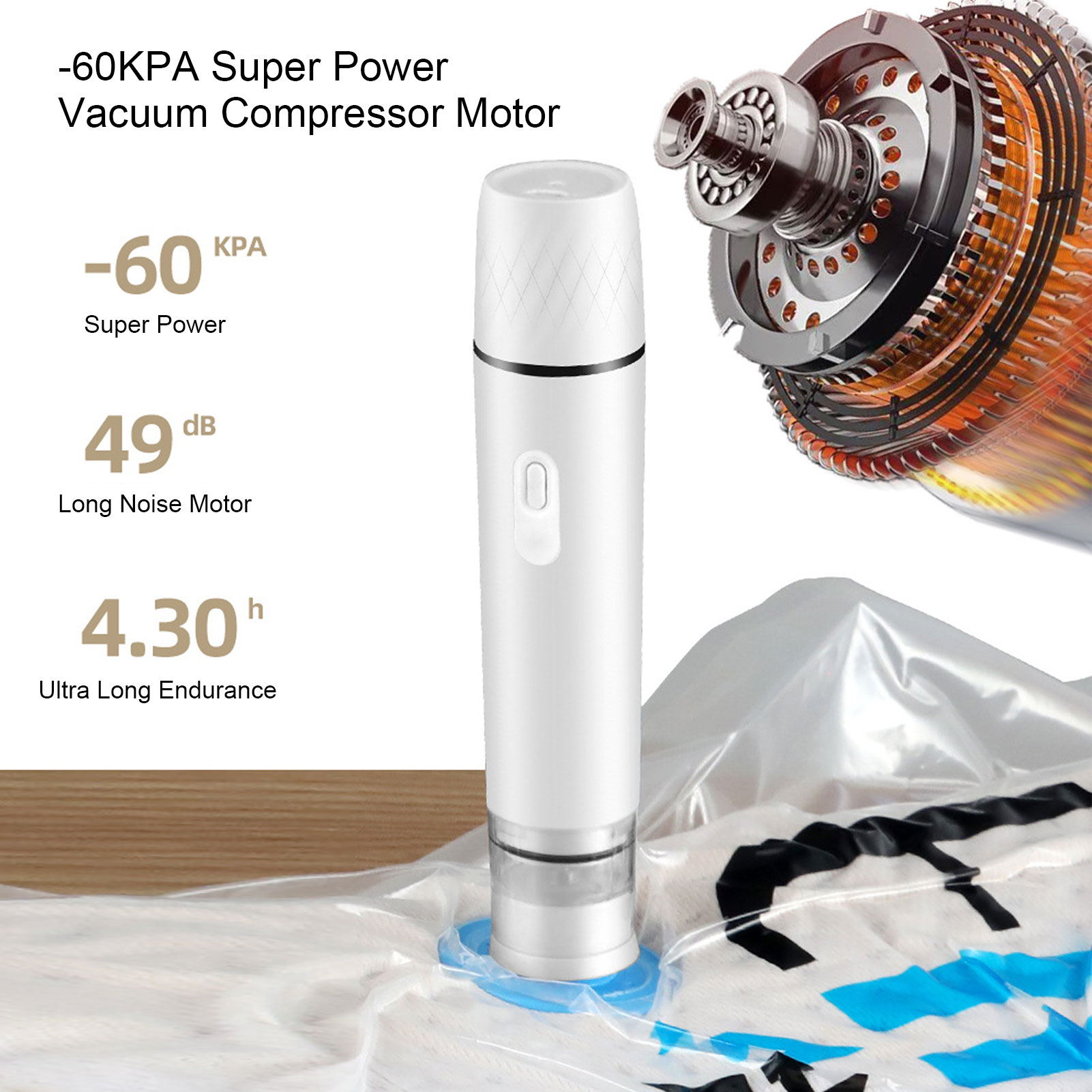 Electric Air Pump Handheld Vac - Food Storage Vacuum Seal ulasan dan harga