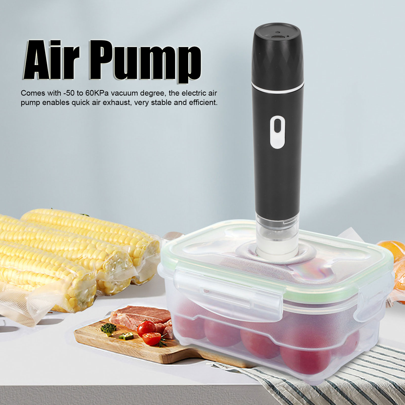 Electric Air Pump Handheld Vac - Food Storage Vacuum Seal ulasan dan harga
