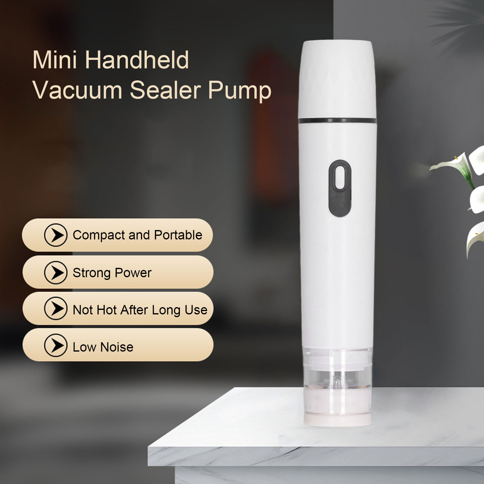 Electric Air Pump Handheld Vac - Food Storage Vacuum Seal ulasan dan harga