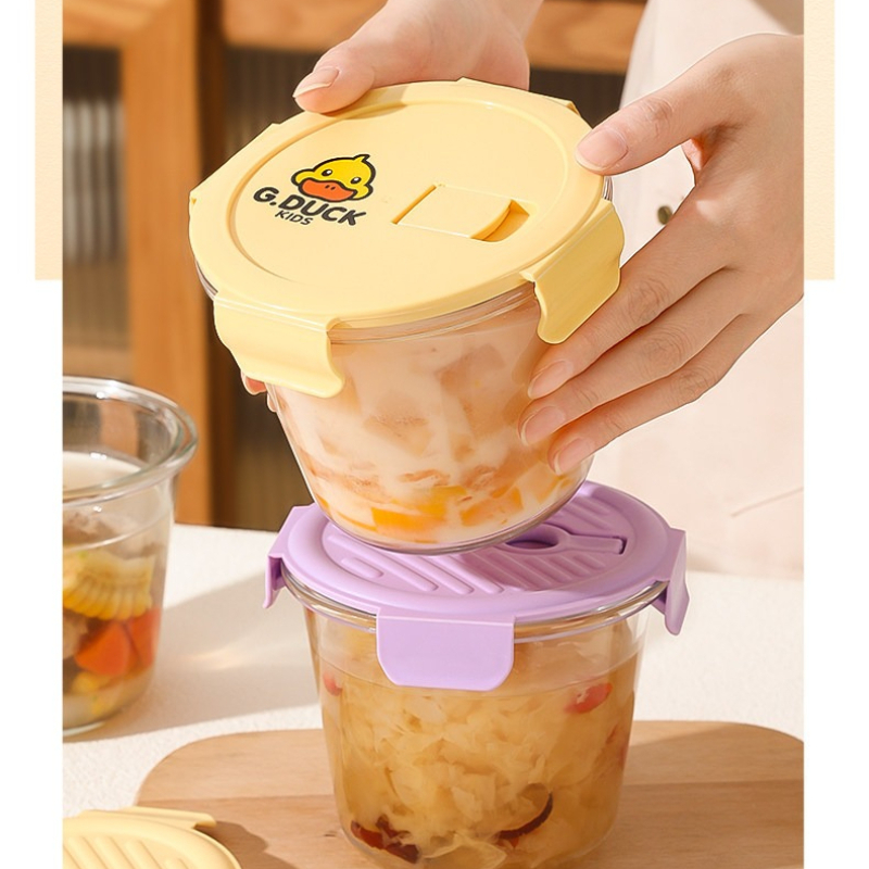 Microwave-Safe Glass Food Stor - Food Storage Set Glass ulasan dan harga