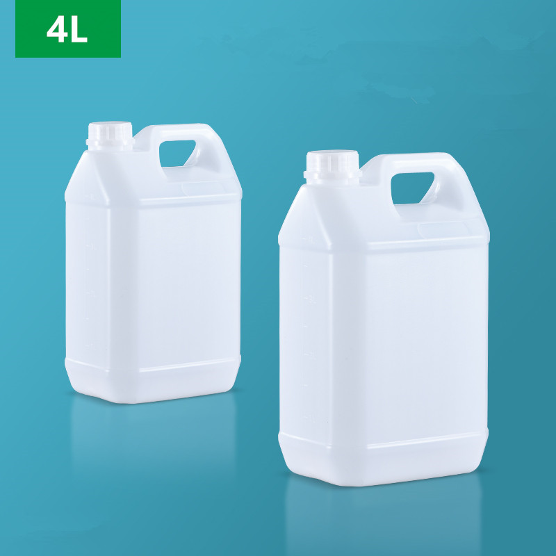 Empty 4L Square Plastic Jerry  - Food Storage Drums ulasan dan harga