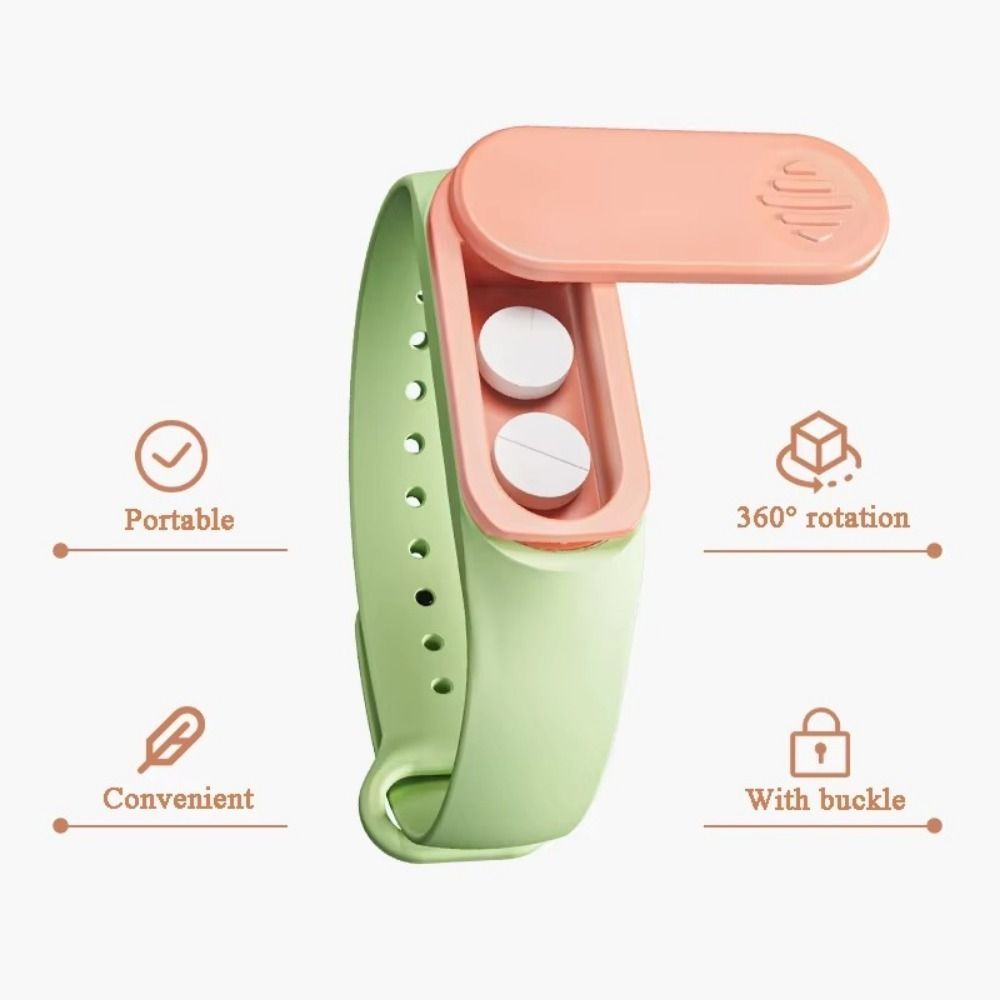 360° Rotating Wristband Pill C - Food Storage Emergency ulasan dan harga