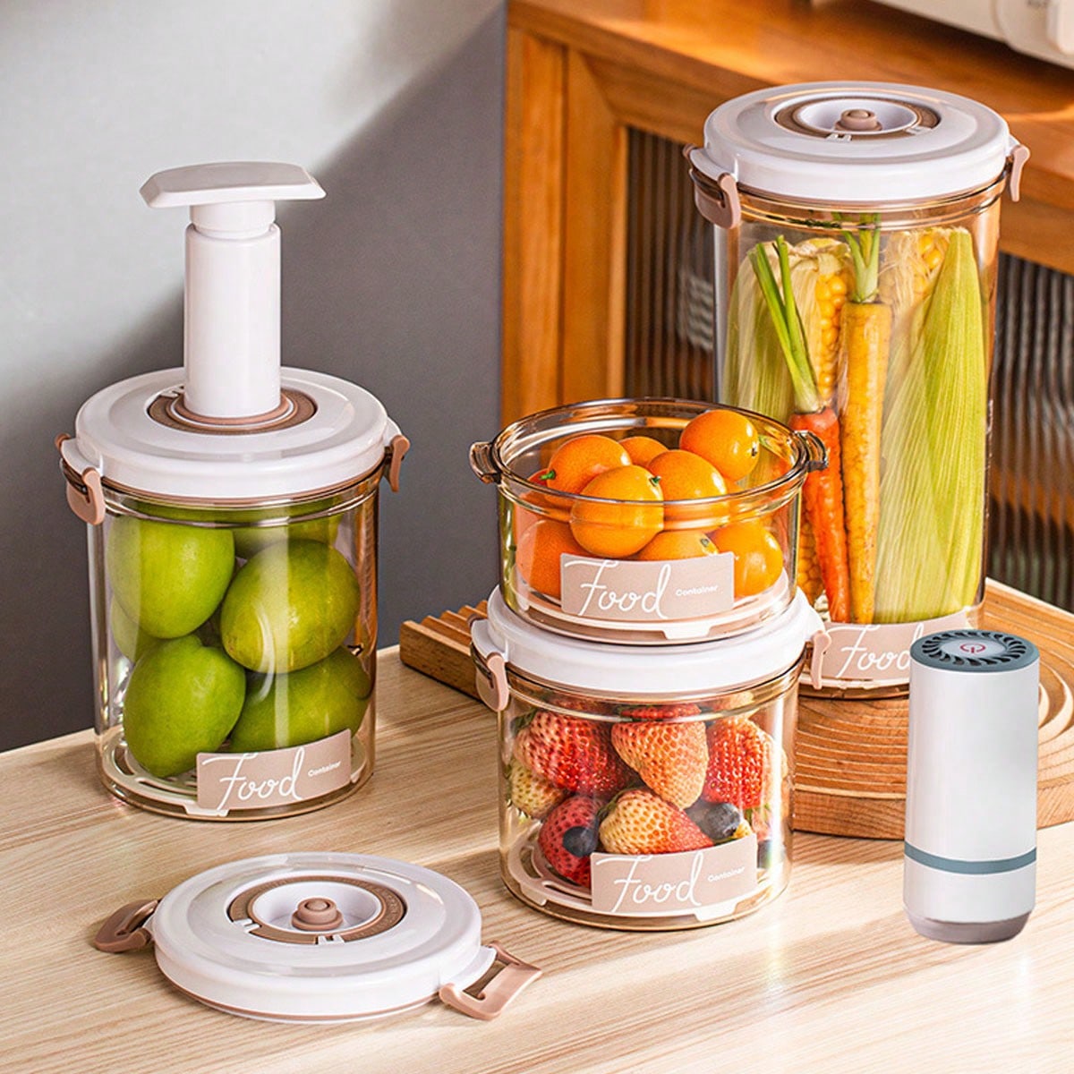1 Kitchen Food Grade Vacuum Se - Food Storage Vacuum Seal ulasan dan harga