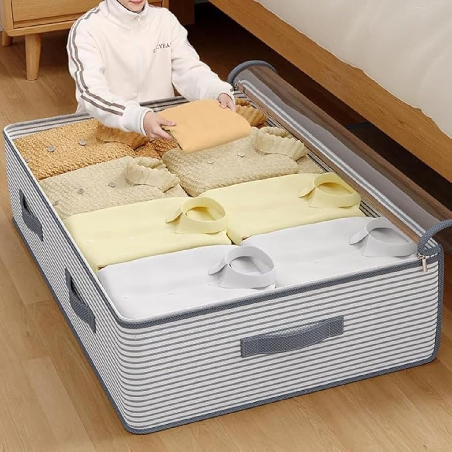 1pcs Under-Bed Drawer Storage  - Food Storage Long Term ulasan dan harga