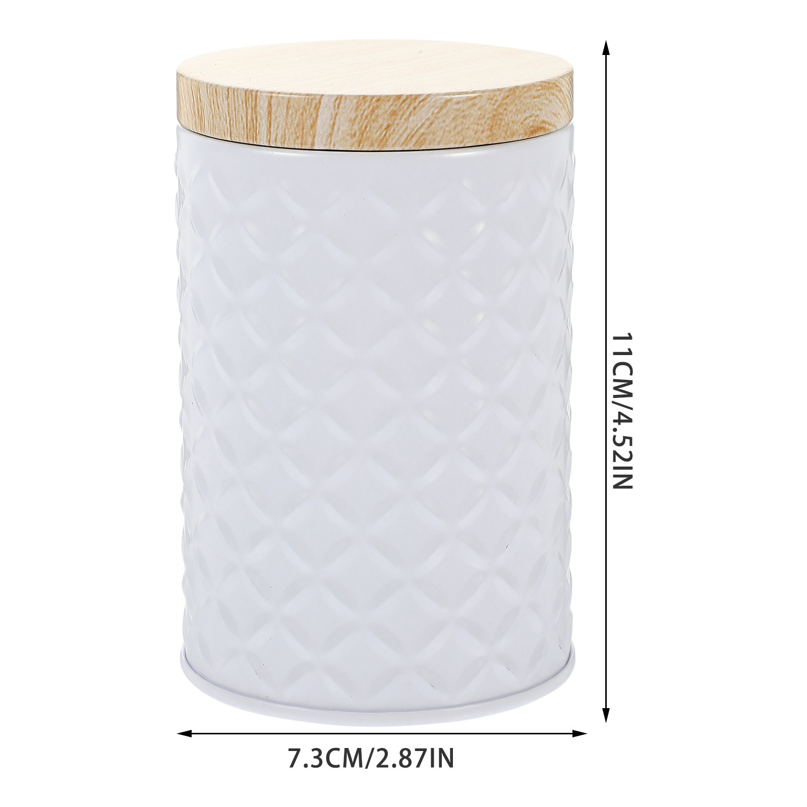 2Pcs Food Grade Tinplate Stora - Food Storage Airtight ulasan dan harga