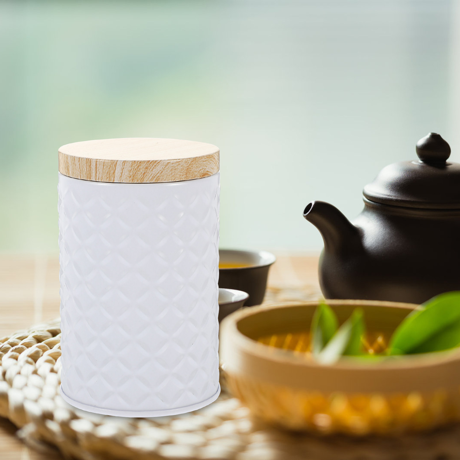 2Pcs Food Grade Tinplate Stora - Food Storage Airtight ulasan dan harga