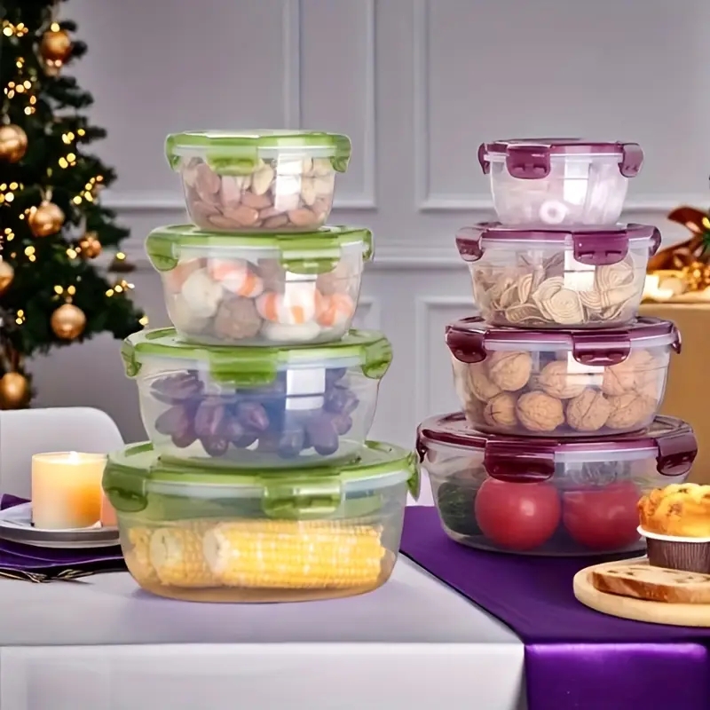 4 Plastic Food Storage Contain - Food Storage Equipment ulasan dan harga