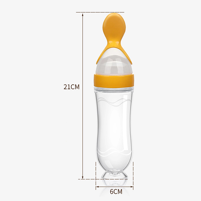 Squeezing Feeding Bottle Silic - Food Storage Drums ulasan dan harga