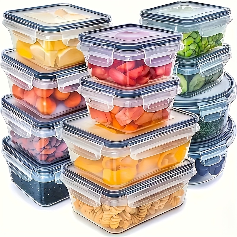8Pcs Set Includes 4 Containers - Food Storage Equipment ulasan dan harga