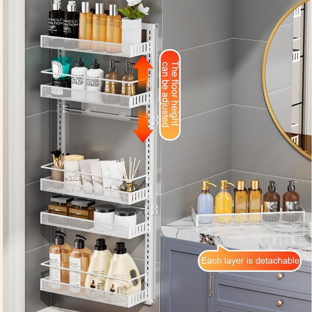 Adjustable 6-Tier Over-the-Doo - Food Storage Utensils ulasan dan harga