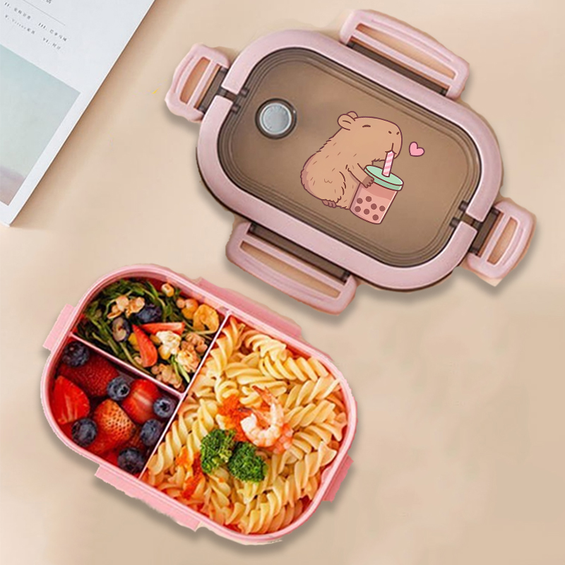 Capybara Bento Lunch Box Anime - Food Storage Equipment ulasan dan harga