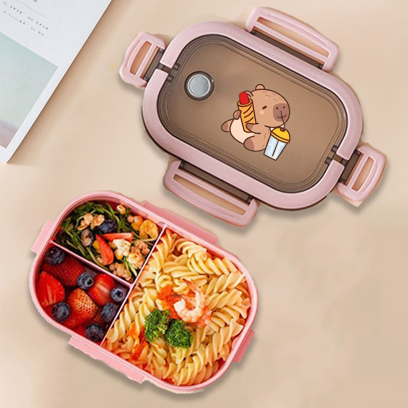 Capybara Bento Lunch Box Anime - Food Storage Equipment ulasan dan harga