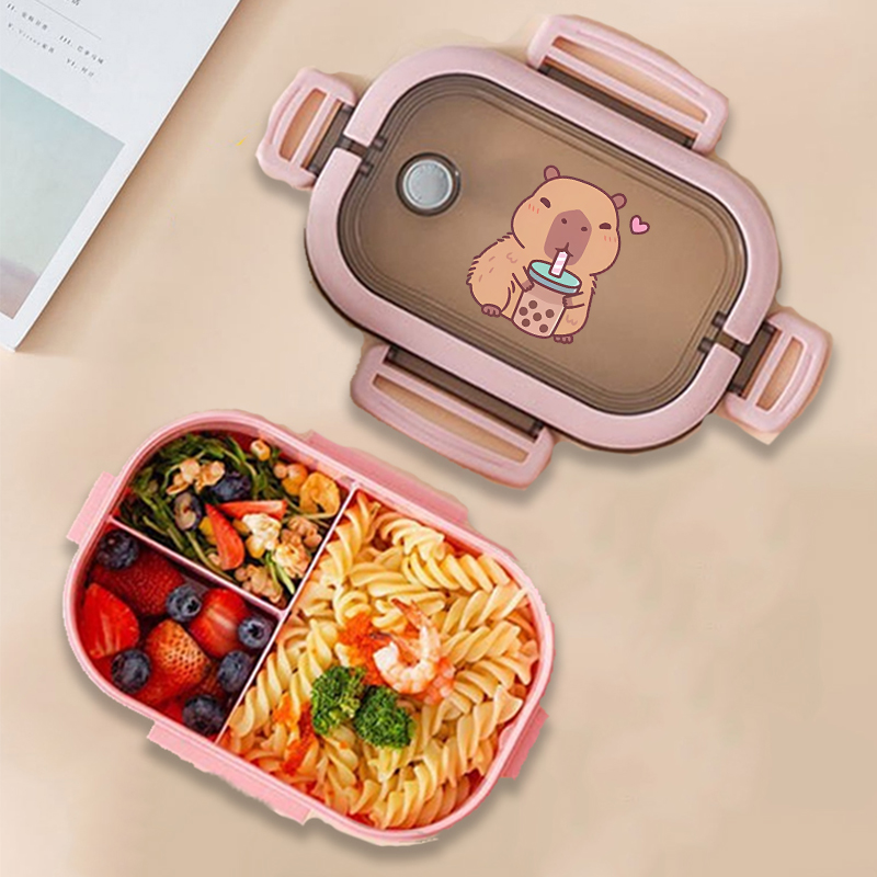 Capybara Bento Lunch Box Anime - Food Storage Equipment ulasan dan harga