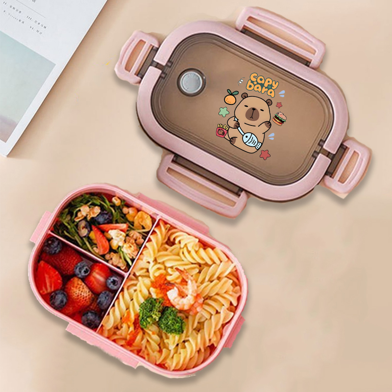 Capybara Bento Lunch Box Anime - Food Storage Equipment ulasan dan harga