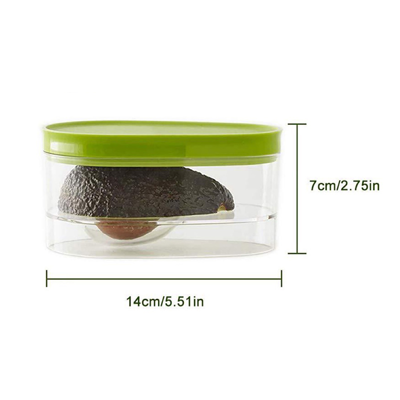 Avocado Food Storage Box Space - Food Storage Drawer Organizer ulasan dan harga