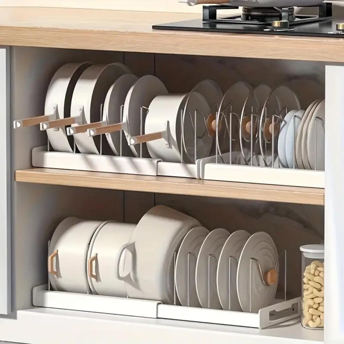 Expandable Kitchen Pot Pan Org - Food Storage Equipment ulasan dan harga