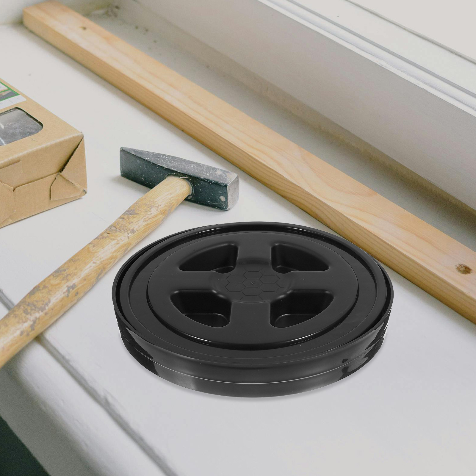 2Pcs Lock Bucket Lid Airtight  - Food Storage With Lock ulasan dan harga
