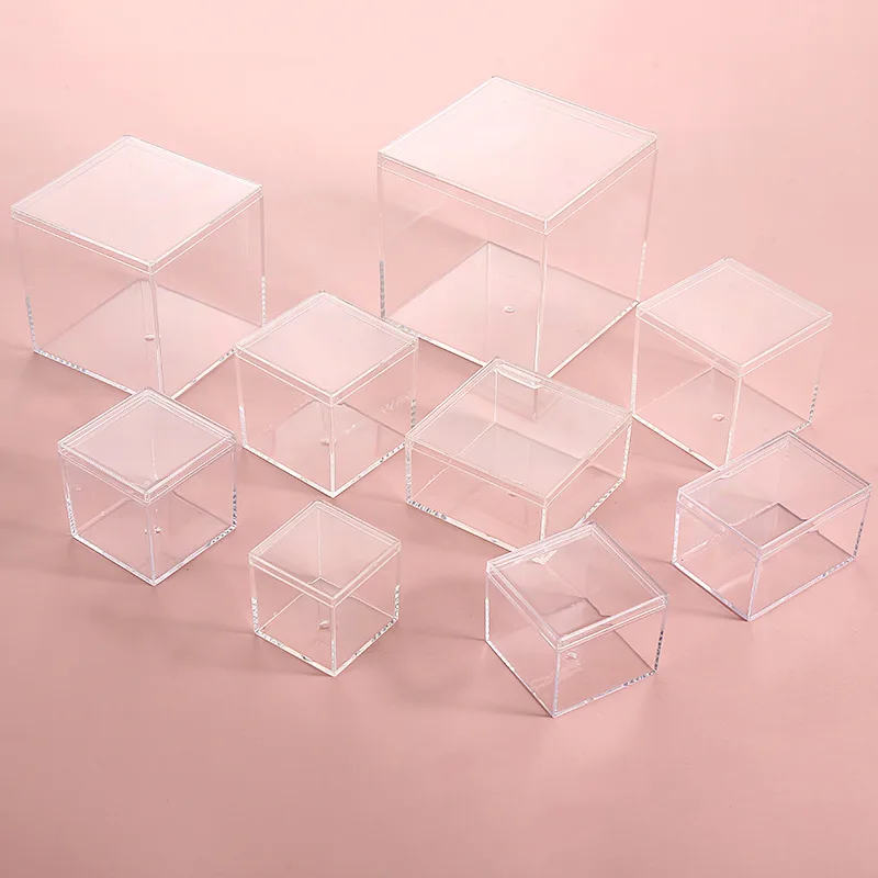 12 PCS Transparent Acrylic Box - Food Storage Organiser ulasan dan harga