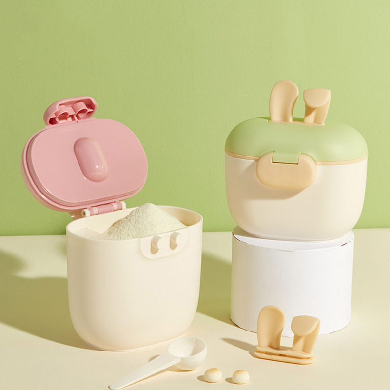 New Silicone Rabbit Ear Formul - Food Storage With Lock ulasan dan harga