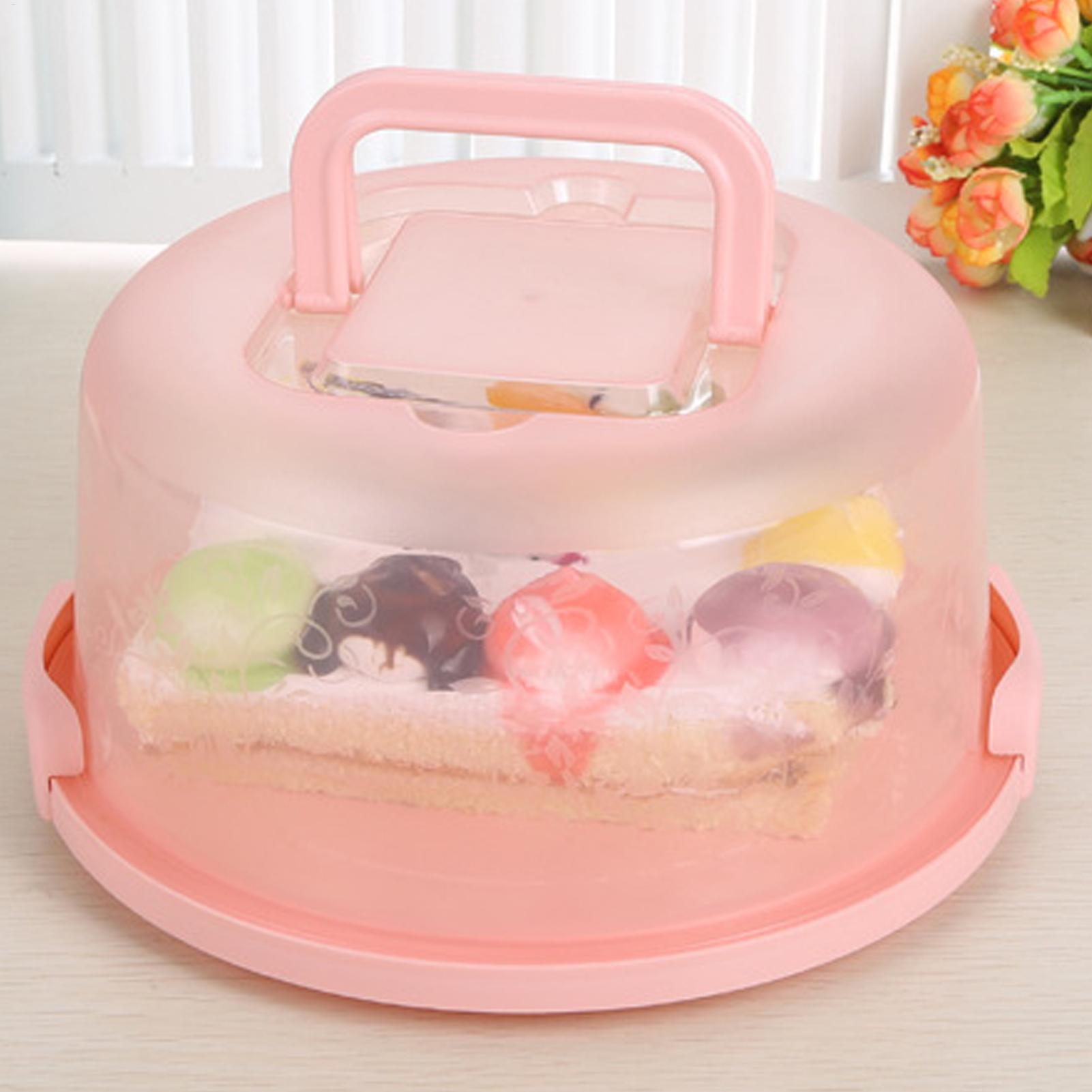 Handheld Cake Carrier Reusable - Food Storage Airtight ulasan dan harga