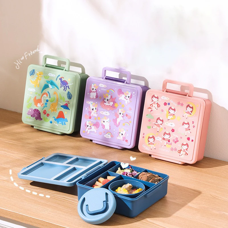 Lunch Box Cartoon Fruit Salad  - Food Storage Oven Safe ulasan dan harga