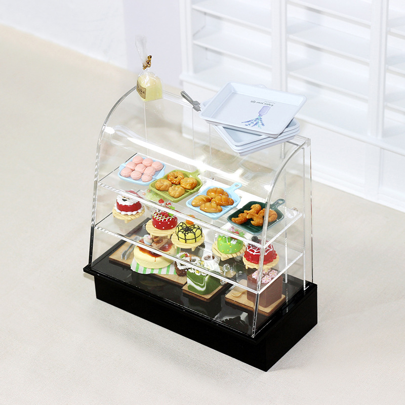 1/12 1/6 Scale Dollhouse Minia - Food Storage In Cabinets ulasan dan harga