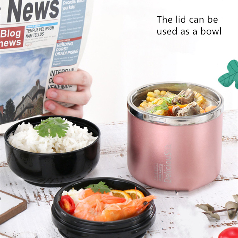 Lunch Box Stainless Steel Ther - Food Storage Long Term ulasan dan harga