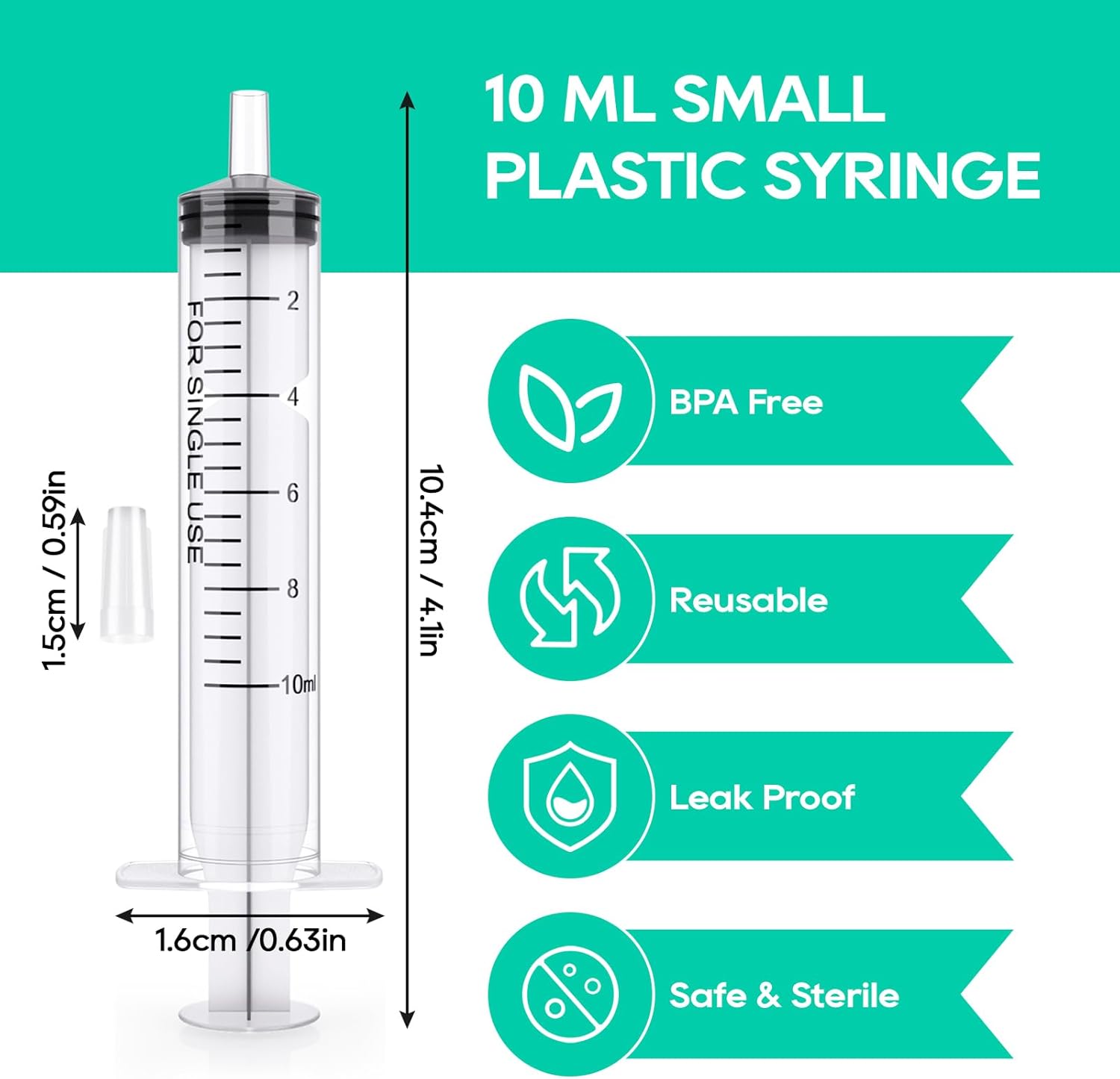 100 Pack 50/30/20ml Syringes P - Storage Tips For Food ulasan dan harga