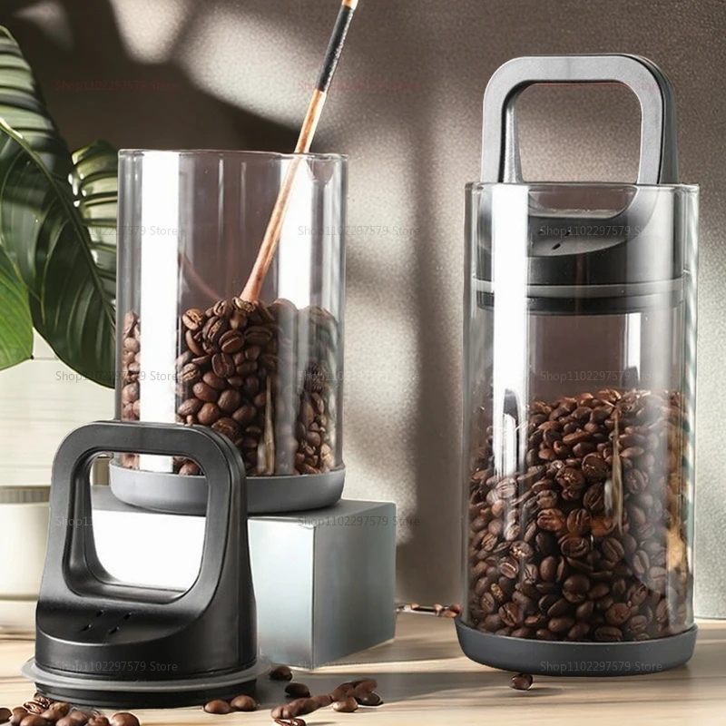 Coffee Beans Vacuum Sealed Tan - Food Storage Set Glass ulasan dan harga