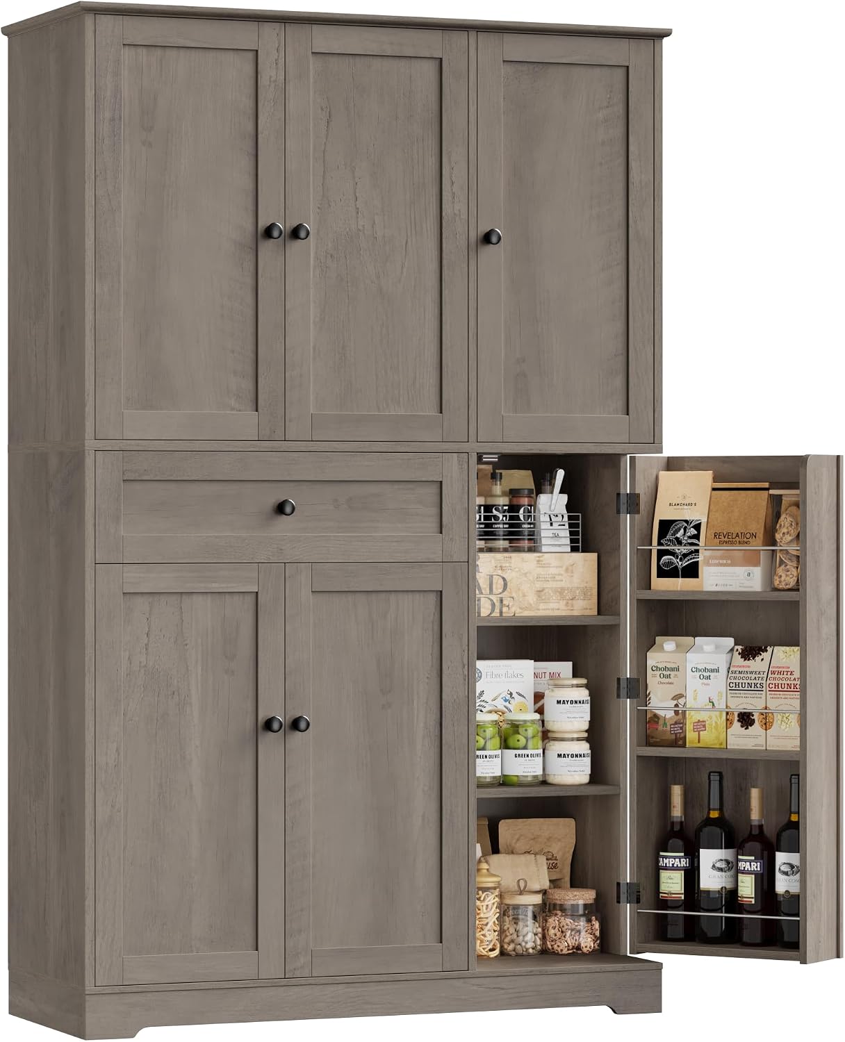 Kitchen Pantry Storage Cabinet - Food Storage In Cabinets ulasan dan harga