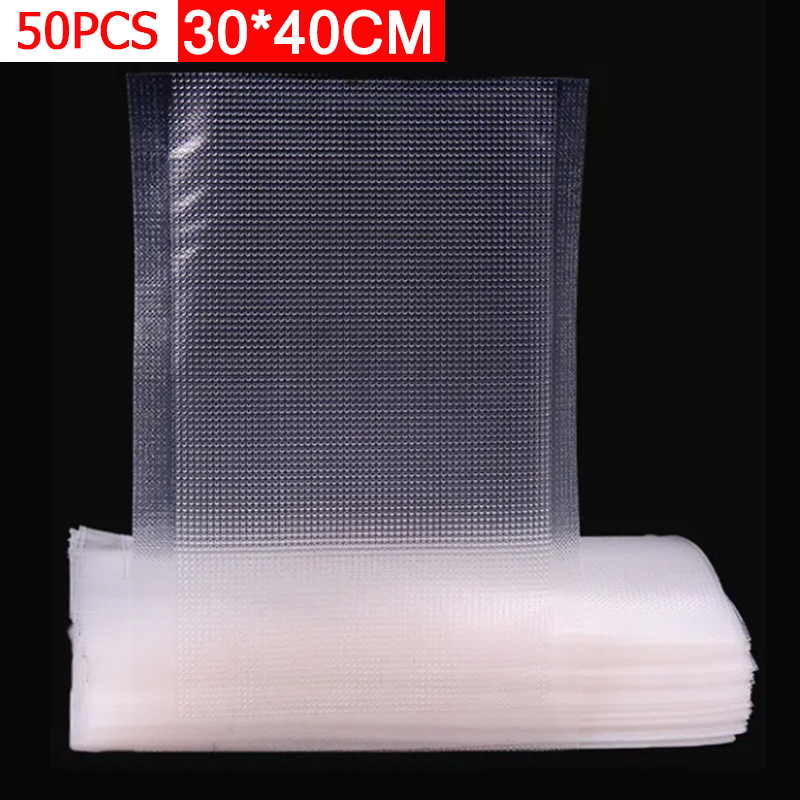50PCS 30x40cm Textured Vacuum  - Food Storage Vacuum Seal ulasan dan harga