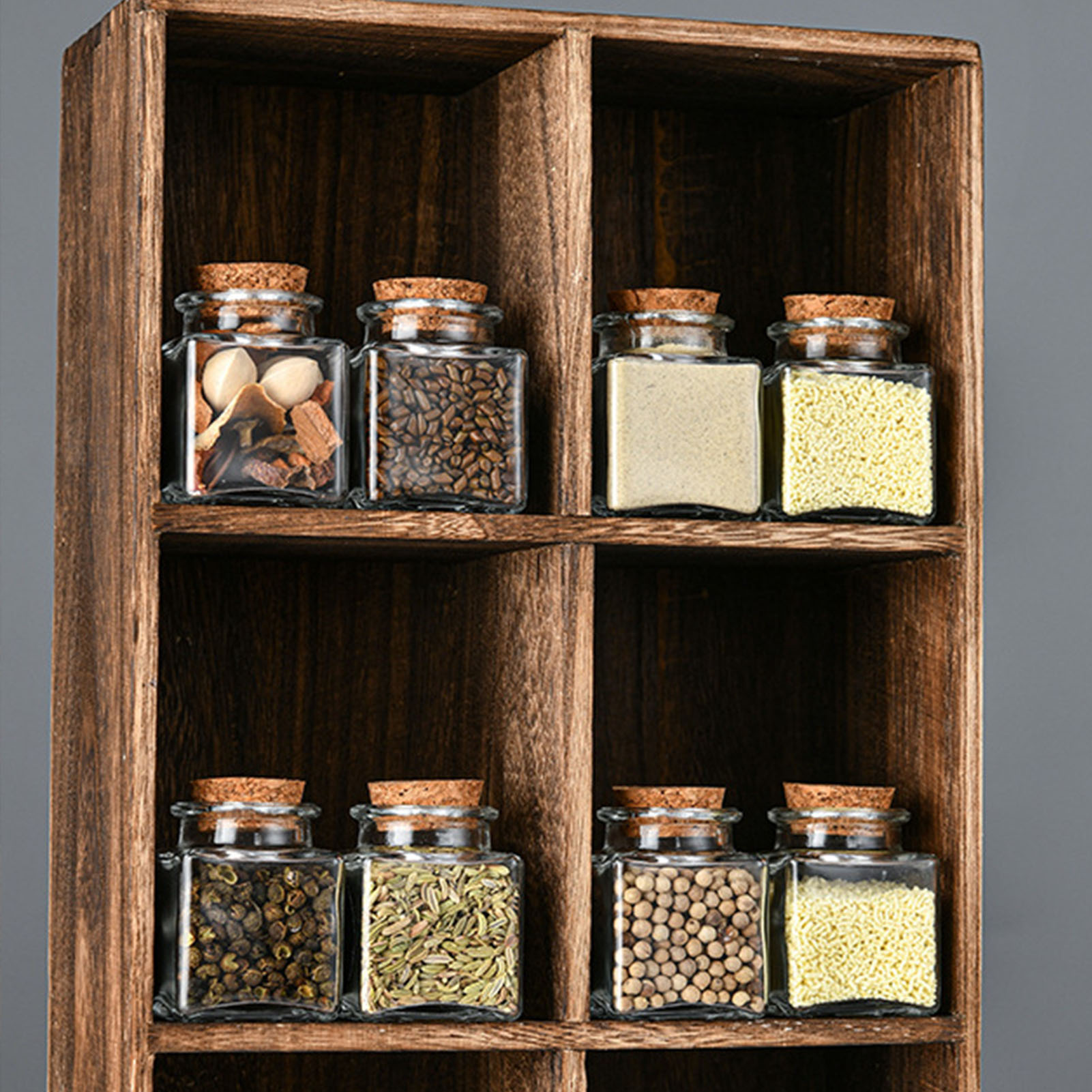 1/5/10Pcs Glass Storage Jars K - Food Storage In Pantry ulasan dan harga