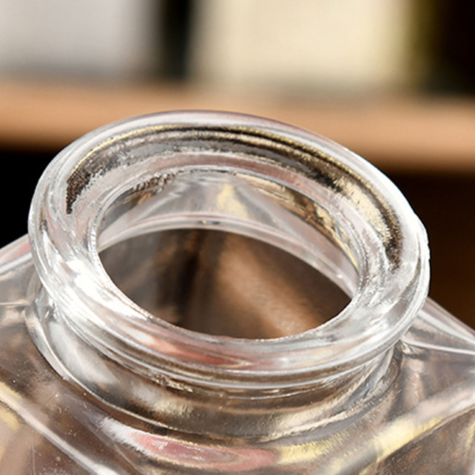 1/5/10Pcs Glass Storage Jars K - Food Storage In Pantry ulasan dan harga