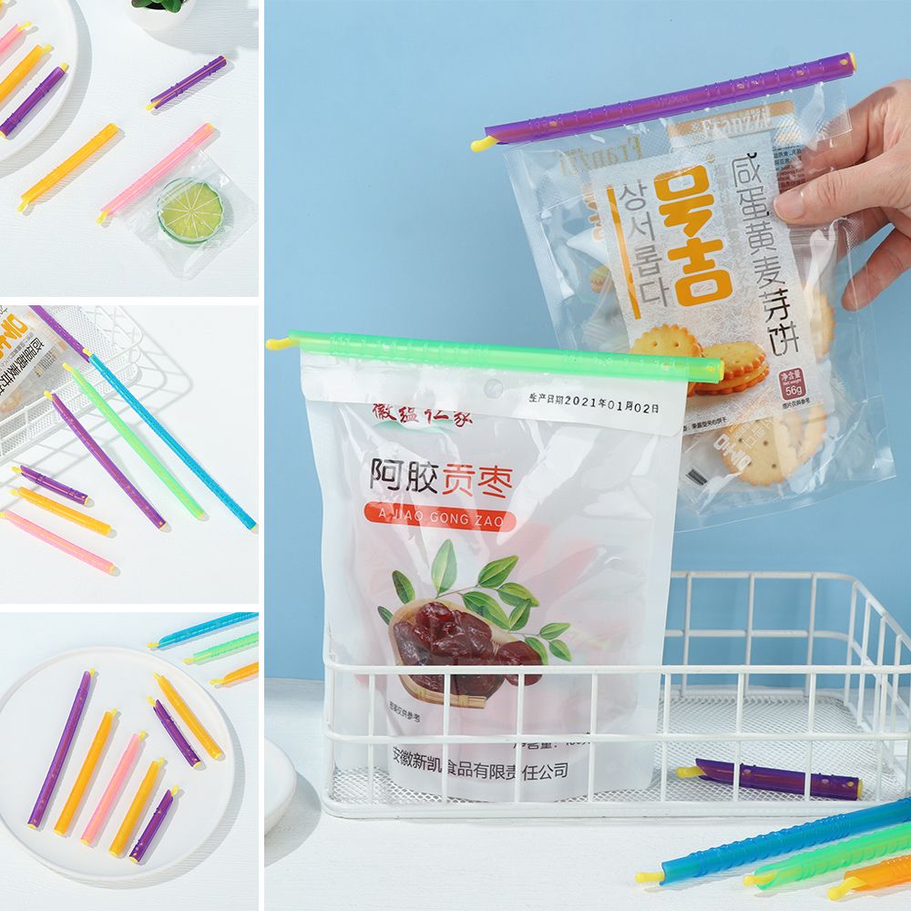 5PCS Magic Bag Sealer Stick Fo - Food Storage With Lock ulasan dan harga