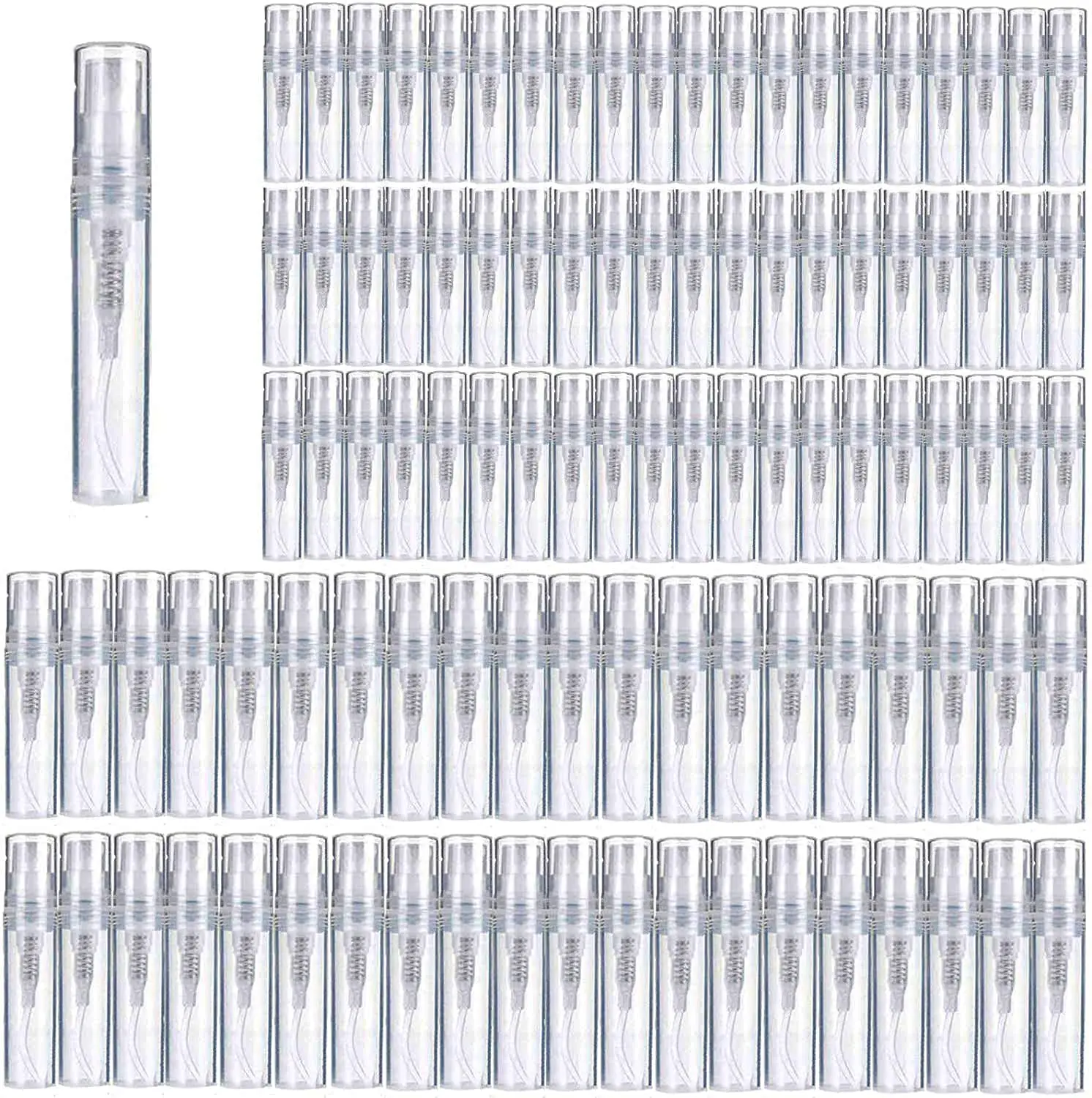 100Pcs 2ml 3ml 5ml Mini Plasti - Food Storage Drums ulasan dan harga