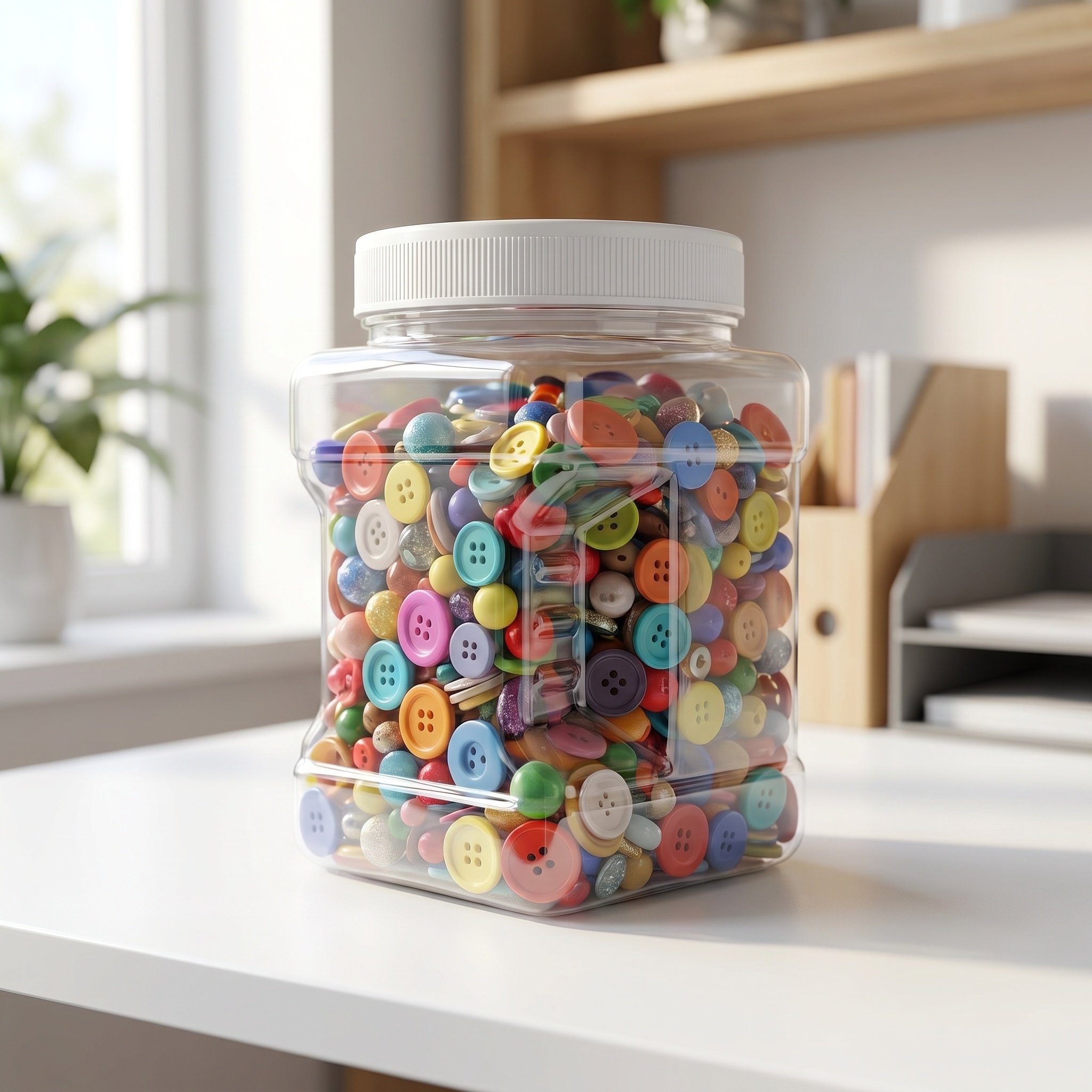 6Pcs Clear Square Airtight Sto - Food Storage In Pantry ulasan dan harga