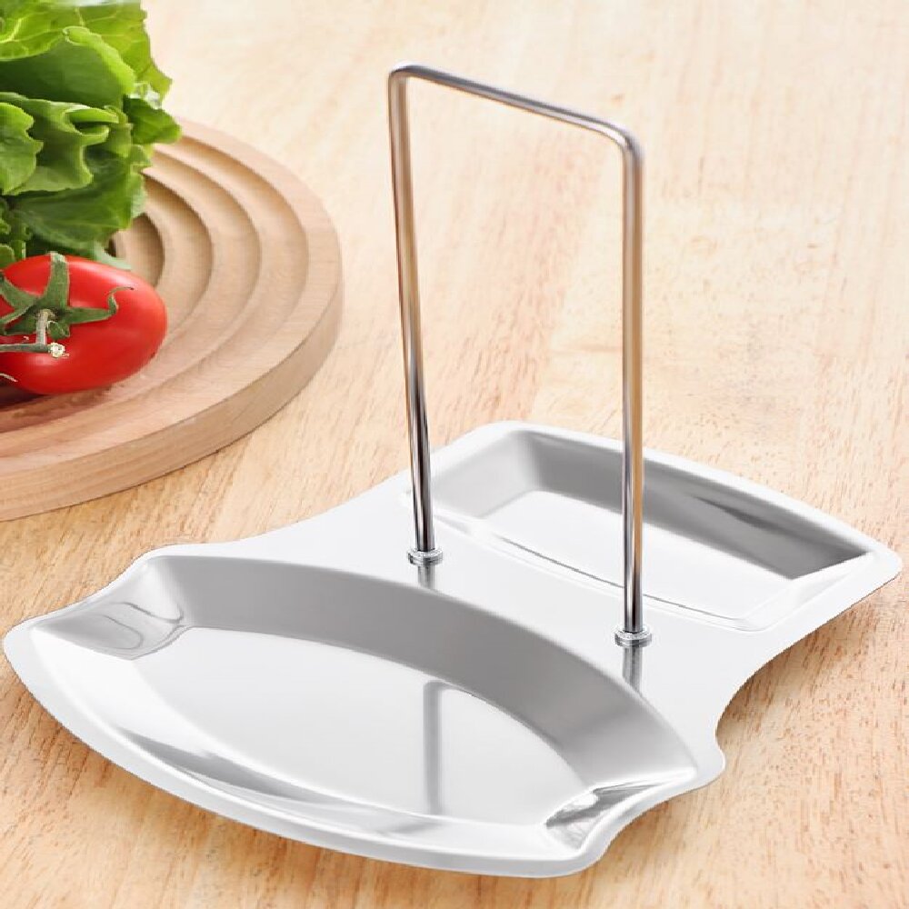 Stainless Steel Pot Lid Holder - Food Storage Organiser ulasan dan harga