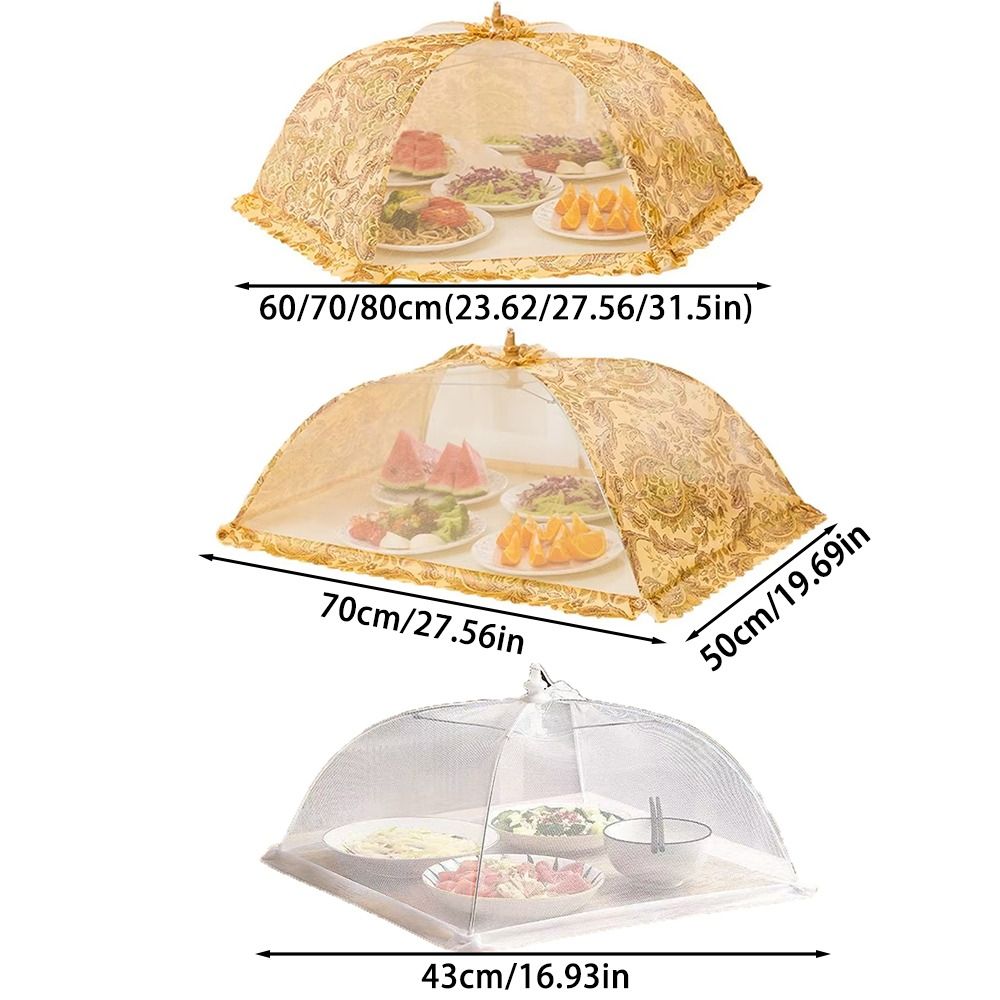 New Foldable Food Covers Breat - Food Storage Long Term ulasan dan harga