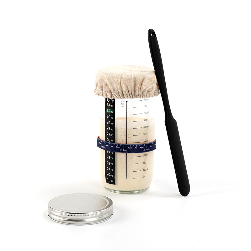Food Storage Jar Kit  Sourdoug - Food Storage Set Glass ulasan dan harga