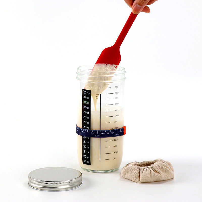 Food Storage Jar Kit  Sourdoug - Food Storage Set Glass ulasan dan harga