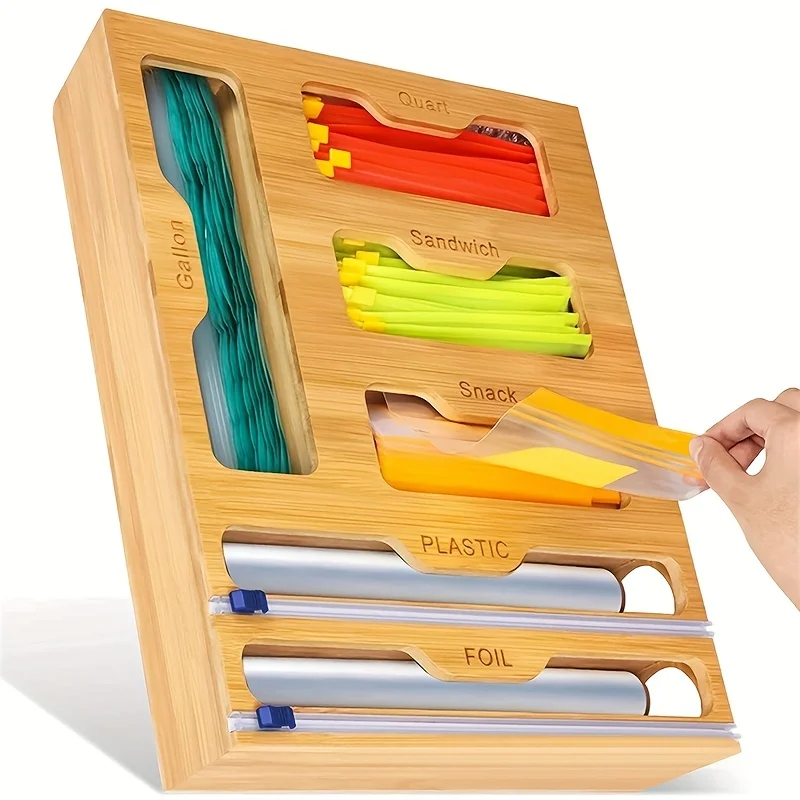 Kitchen Storage Shelf Plastic  - Food Storage Organiser ulasan dan harga