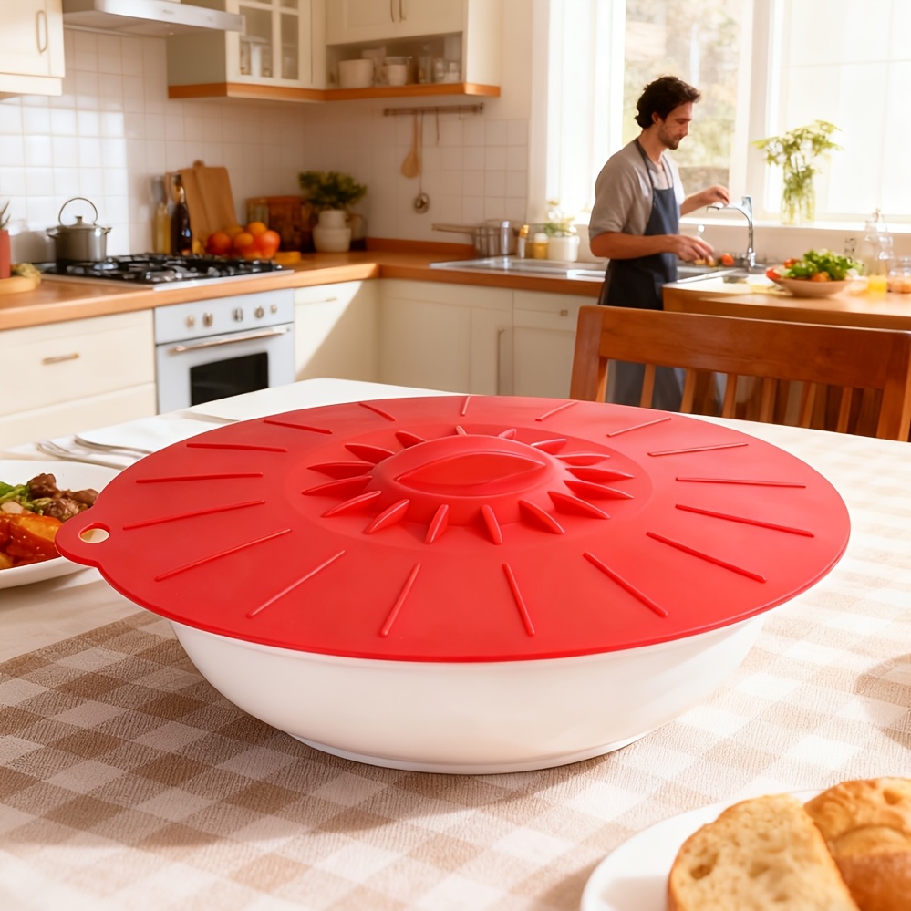 5-Piece Silicone Lids, Heat-Re - Food Storage Utensils ulasan dan harga