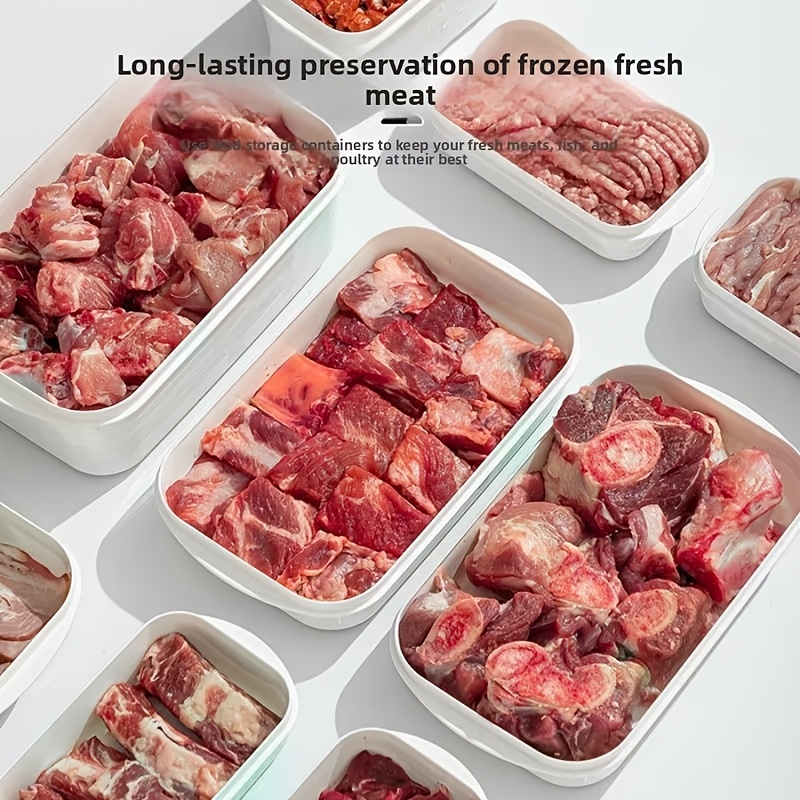 10Pcs Reusable Stackable Food  - Food Storage Equipment ulasan dan harga