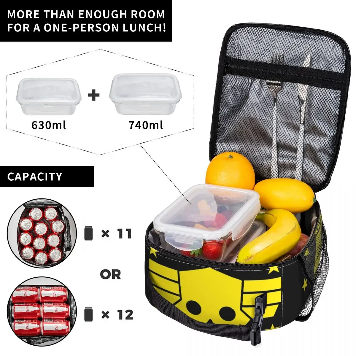 Insulated Lunch Bag Helldivers - Food Storage Drawer Organizer ulasan dan harga
