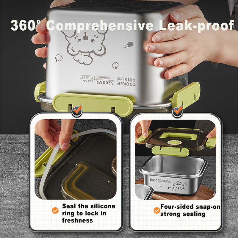 COOKER KING 420ml-6200ml Large - Food Storage Oven Safe ulasan dan harga