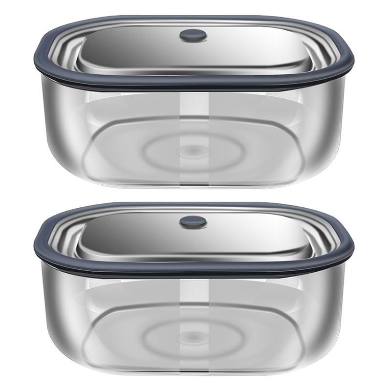 High Borosilicate Glass Rectan - Food Storage Oven Safe ulasan dan harga