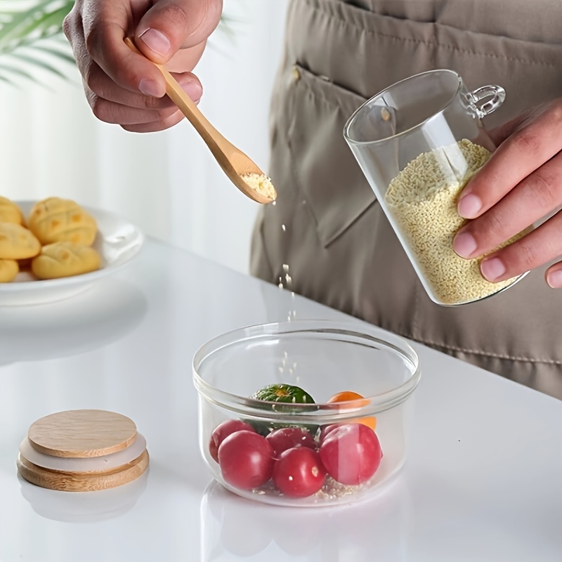 280ml Candy Jar, Biscuit Jar,  - Food Storage Set Glass ulasan dan harga