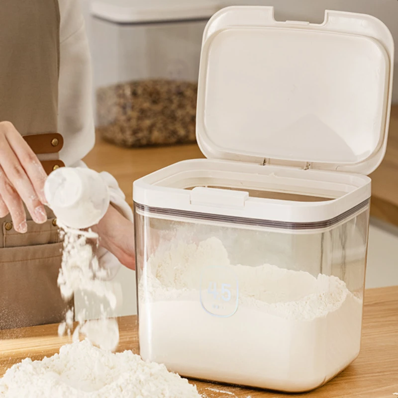 Sealed Flour Bucket Household  - Food Storage Drums ulasan dan harga