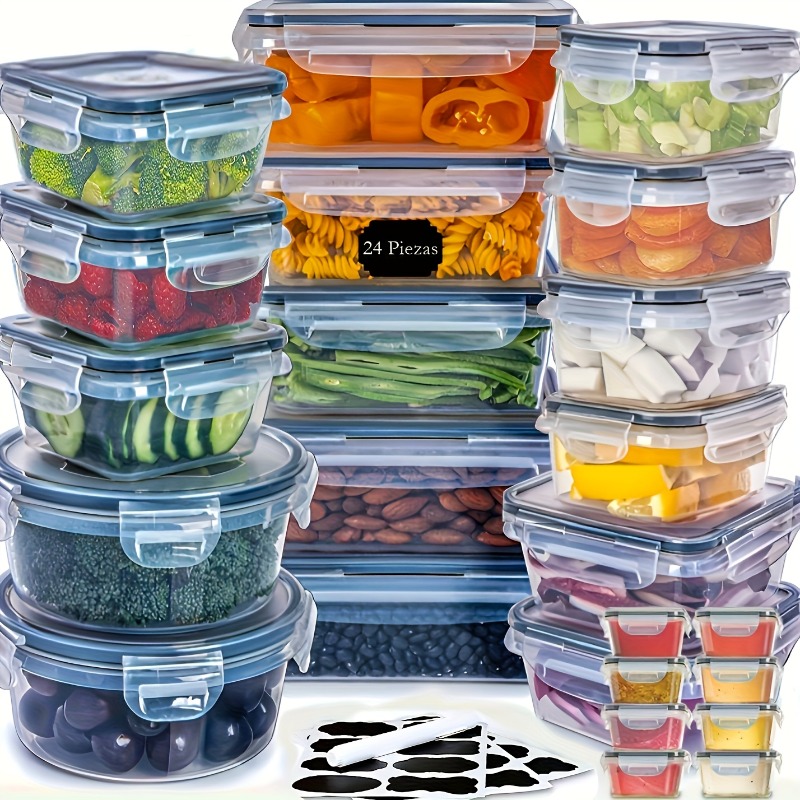 48PCS BPA-Free Food Storage Se - Food Storage Equipment ulasan dan harga