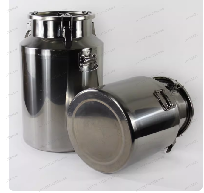 50LB 304 Stainless Steel Seale - Food Storage Drums ulasan dan harga